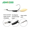 JOHNCOO 2g 3g 4g 5g 7g 9g Crank Hook Metal Spoon Sequins Add Weight lures With Twist Lock Lead Barbed Hook Offset Hooks ► Photo 3/6