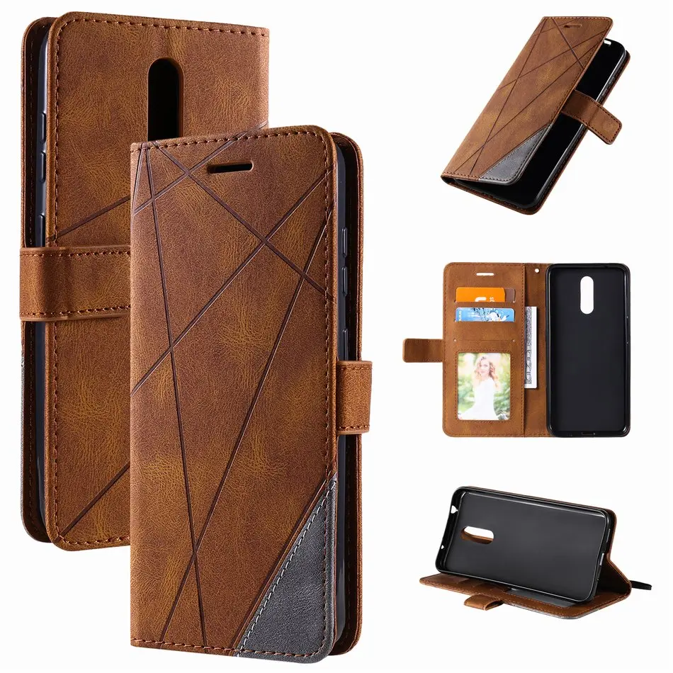 Fashion Rhombus Flip Case - Stylish Protective Cover