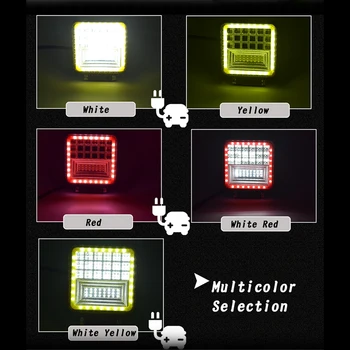 

40000LM LED Work Light Combo Beam 6000K SUV Replacement 400W Dual Color