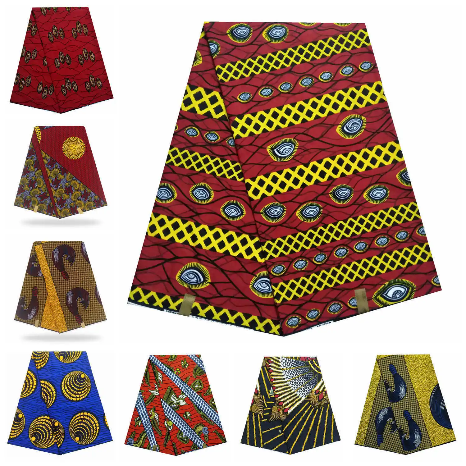 

Ankara Wax Material Print 100% Cotton 2019 African Dutch Wax Fabric Direct Selling Veritable Sales New Veritable Wax 6yard/lot