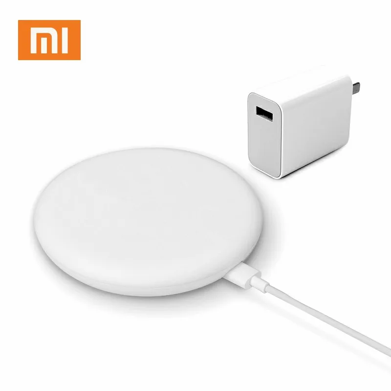 Оригинальное Беспроводное зарядное устройство Xiao mi 20W Max для mi 9(20 W) mi X 2 S/3(10 W) совместимый мобильный телефон Qi EPP(5 W) многоразовый безопасный - Тип штекера: White Version