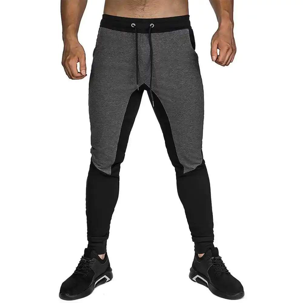 straight leg sports trousers