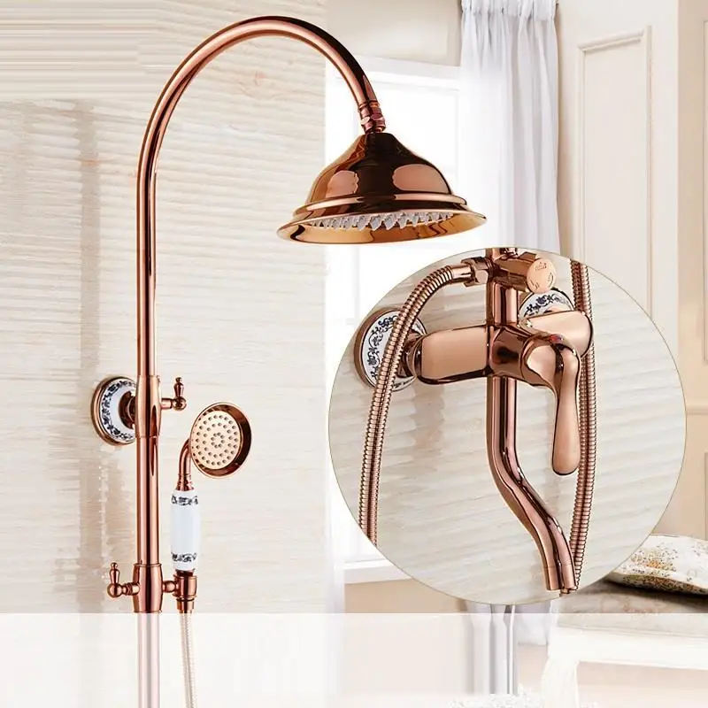 Number 3 De Bain Ducha Chuveiro Columna дуще Torneira умывальник Лонгборда сделать Banheiro Conjunto, с милыми лисами, Chuveiro Eletrico Ducha душ Ванная комната душа - Цвет: Number 3