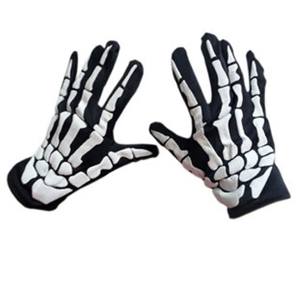 Перчатки для Хэллоуина Скелет наружные перчатки для верховой езды дышащие пот высококачественные перчатки Guante Прямая доставка