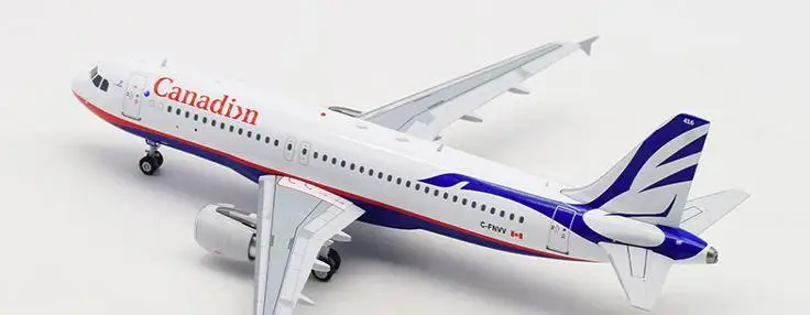 Inflight канадский AIRBUS A320 C-FNVV 1/200 литой под давлением самолет модель самолета