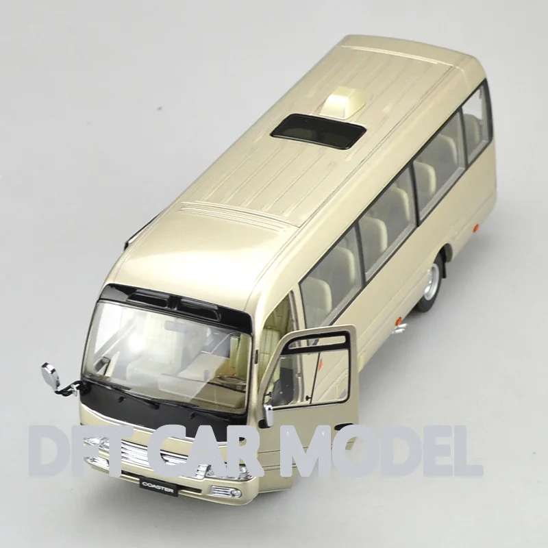 1:24 Игрушечная машина из сплава COASTER BUS модель детских игрушечных автомобилей авторизованный детский игрушечный автомобиль