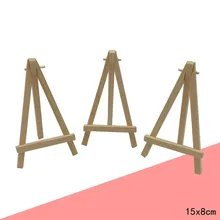 Приграничный деревянный мольберт, небольшой мольберт, Деревянный Мини-мольберт, настоящий Деревянный Мини-мольберт, деревянный 15*8