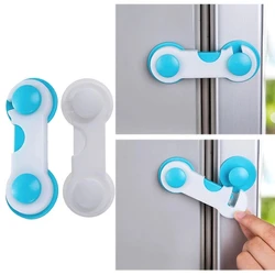 Serrure d'armoire de sécurité pour enfants, protection Anti vol pour bébés, empêche les bébés d'ouvrir la porte à volonté, verrou de sécurité en plastique 