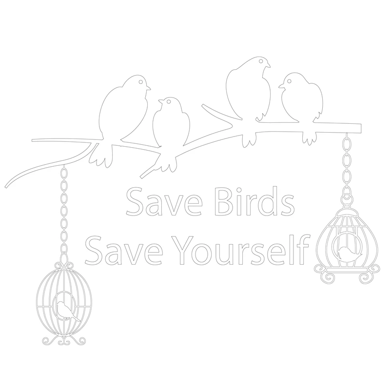 Kokorosa Save Birds металлические режущие штампы Рождественские ремесла DIY Scrapbooking фотоальбом декоративное тиснение подарок