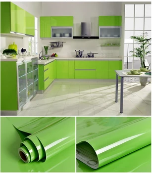 

Thickened baking varnish pearlescent solid color wall sticker living room furniture solid vinyl self adhesive touch paper home d