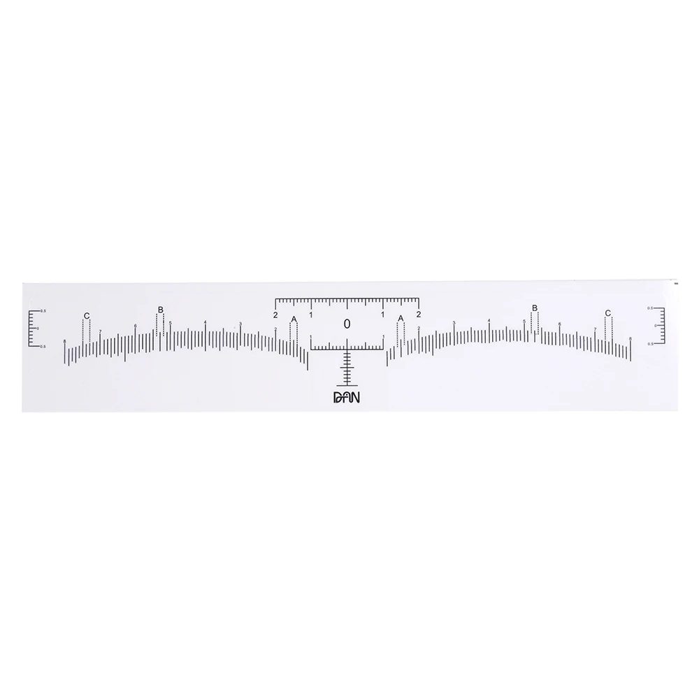 

100Pcs Makeup Eyebrow Shaping Tool Eyebrow Measurement Ruler Sticker Grooming Shaper Permanent Disposable Eyebrow Tattoo Stencil