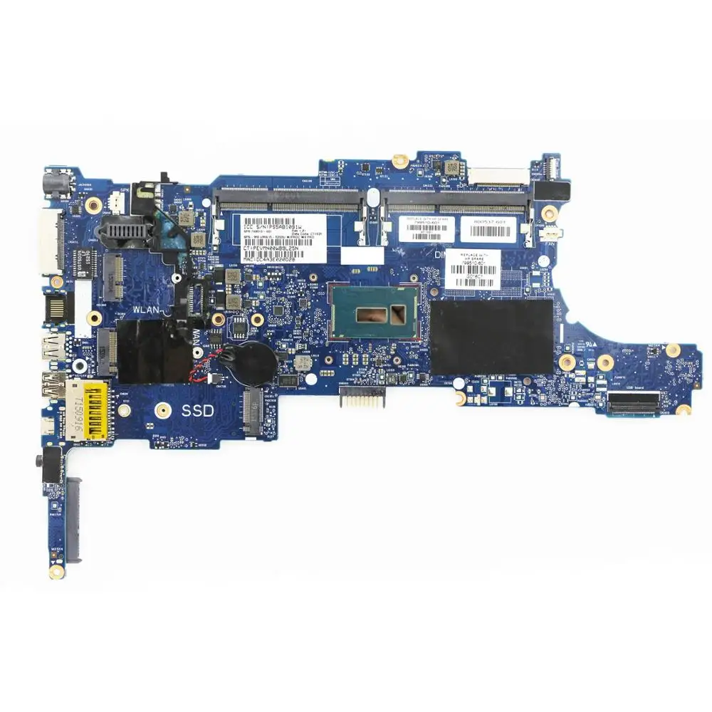 

799510-601 Genuine Working Laptop UMA Motherboard 6050A2637901-MB-A02 w/ i5-5200U CPU for HP EliteBook 840 G2