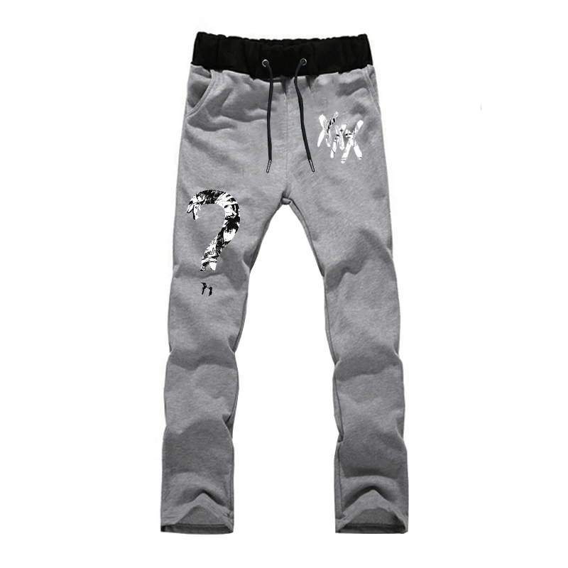 Pants 8 XXXtentacion/штаны-шаровары с принтом; сезон осень-зима; хлопковые спортивные брюки для мужчин и мальчиков; повседневные спортивные брюки для бега; длинные штаны в стиле Харадзюку - Цвет: Pants 8