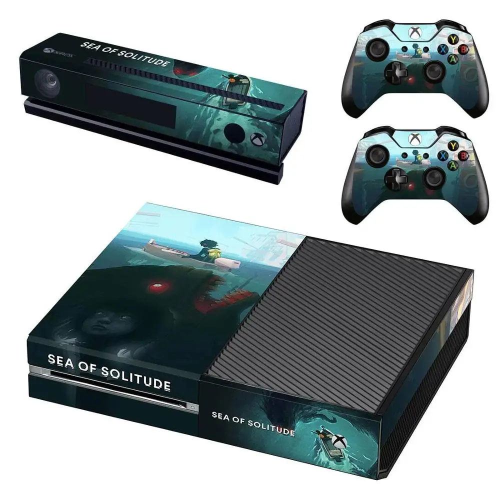 Наклейка "Море одиночества" s для xbox one виниловые наклейки для кожи Стикеры для xbox one консоль Kinect два контроллера шкуры