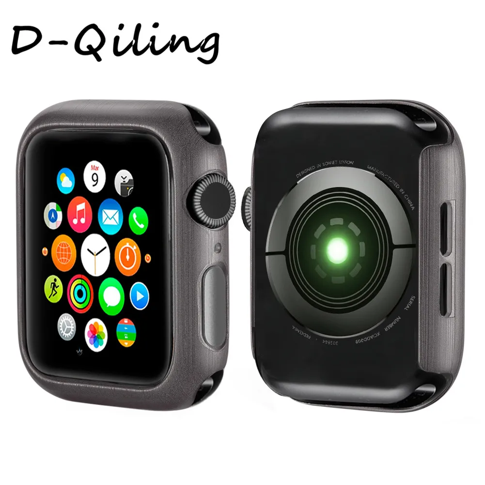 Чехол для apple watch, чехол для apple watch 54321, ремешок 42 мм, 38 мм, корпус для iwatch серии 54321, ремешок для часов, Улучшенная защита - Цвет: 6