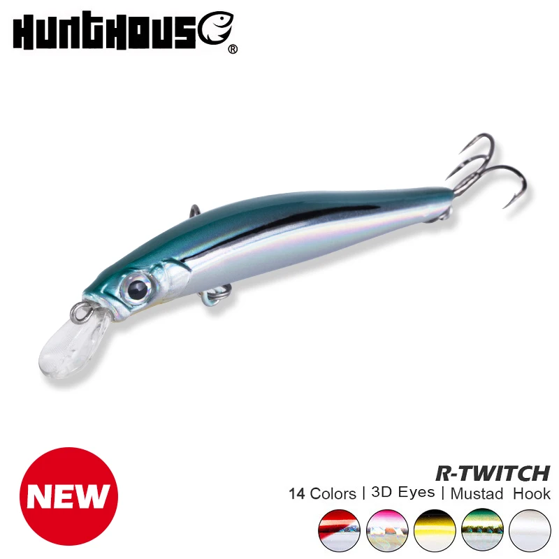 hunthouse artist minnow lure jerkbait fishing trout lure twitch action sea fishing for black bass hard lure 70mm 7g 80mm 8.5g hunthouse artist minnow lure jerkbait fishing trout lure twitch action sea fishing for black bass hard lure 70mm 7g 80mm 8.5g