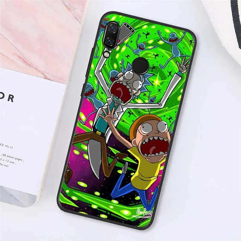 Babaite мультфильм комикс мем Рик и Морти чехол для телефона Xiaomi Redmi8 4X 6A S2 Go Redmi 5 5Plus Note4 5 7 Note8Pro - Цвет: A8