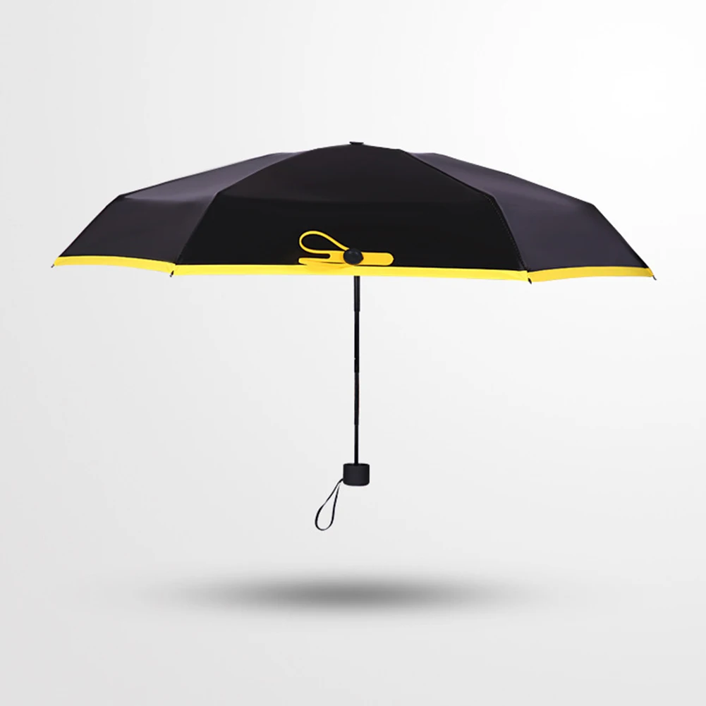 Новая мода 180 г маленький портативный складной модный карманный мини-зонтик Женская водонепроницаемая защита от ветра, УФ излучения Зонты путешествия