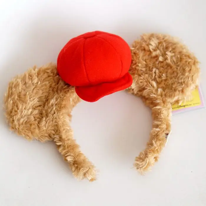 Новая коллекция, «Минни», «Микки Маус» 35th медведи Duffy и shelliemay Stella Lou кролика Gelatoni уши праздничный костюм косплей-одежда плюшевая для взрослых для детей; подарок для детей - Цвет: 7