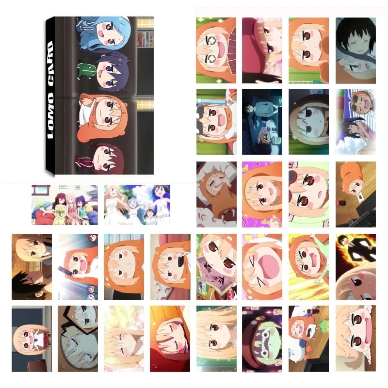 30 листов/набор японского аниме Miss Kobayashi's Dragon Maid Natsume Yuujinchou LOMO Card мини открытка
