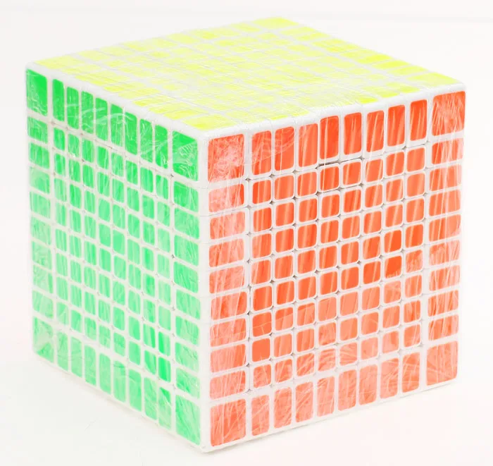 Shengshou 10x10x10 куб 10,2 см волшебный куб, головоломка, 10 слоев 10x10 волшебный куб cubo подарок образовательные игрушки, Прямая поставка