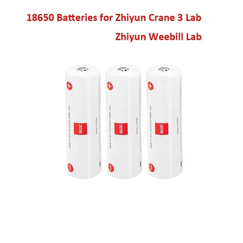 3 шт./компл. 18650 2600 мАч Lipo батарея для Zhiyun Crane 3 лабораторный стабилизатор карданный Запчасти Аксессуары