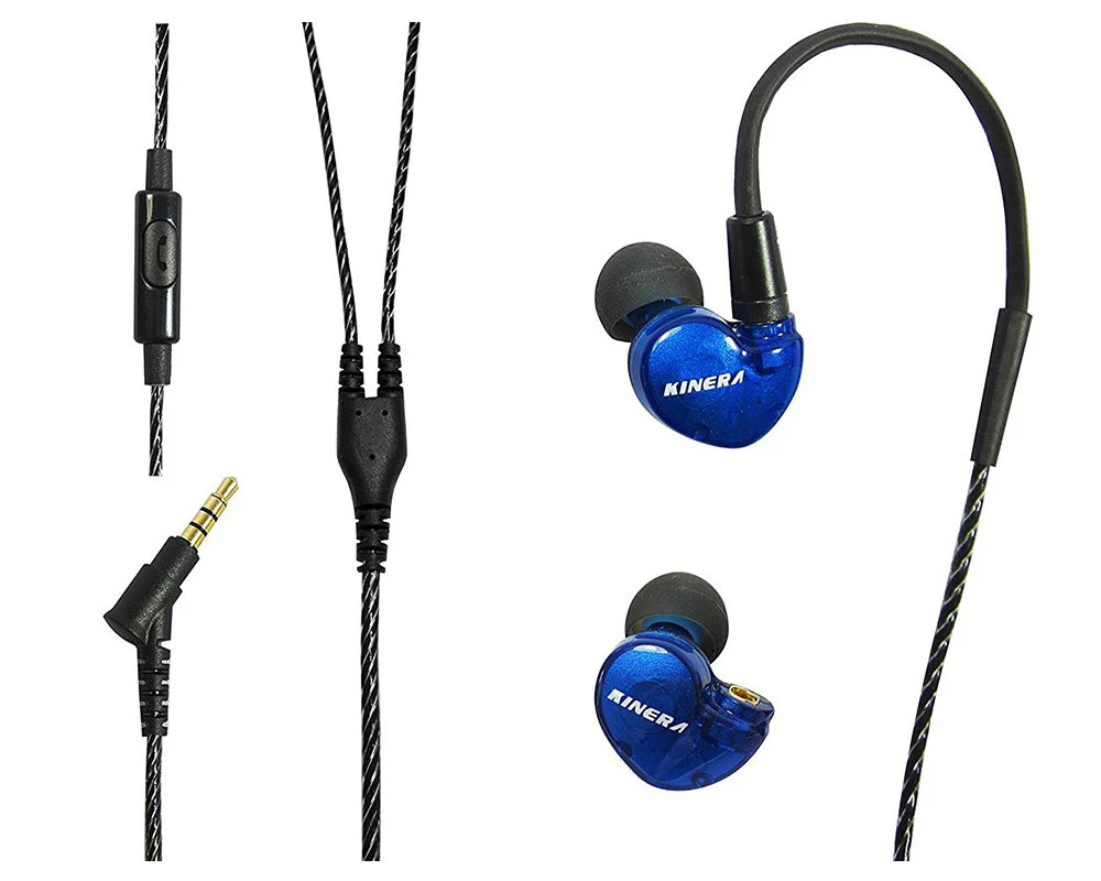 Оригинальные KINERA BD005 1DD с 1BA Hybrid Drive Sport HIFI наушники-вкладыши качественные музыкальные наушники DIY наушники