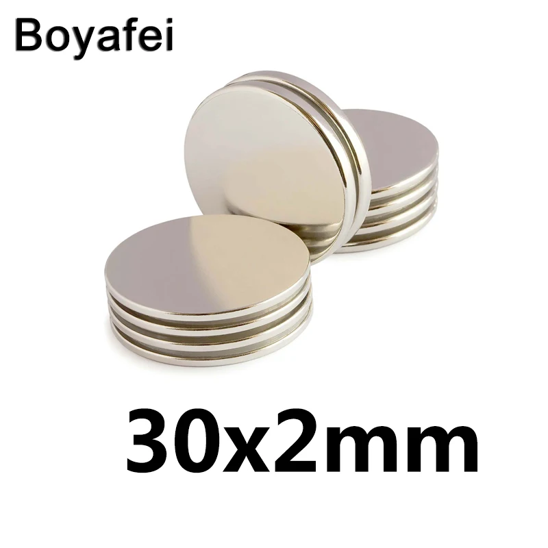 

20/50/80pcs Neodymium Magnet 30x2mm Permanent NdFeB Super Strong Powerful Magnets 30*2mm