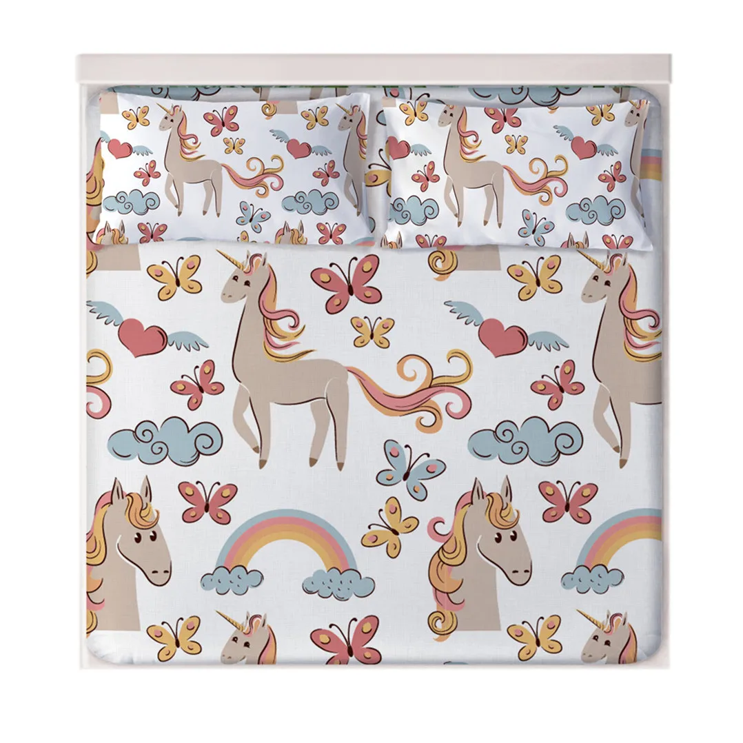 Unicorn Dreaming Fitted Sheets