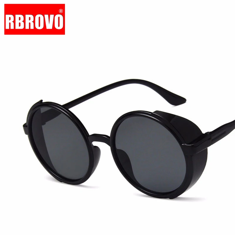 RBROVO, Винтажные Солнцезащитные очки в стиле панк, женские брендовые дизайнерские солнцезащитные очки большого размера для вождения, женские/мужские солнцезащитные очки UV400 Oculos De Sol