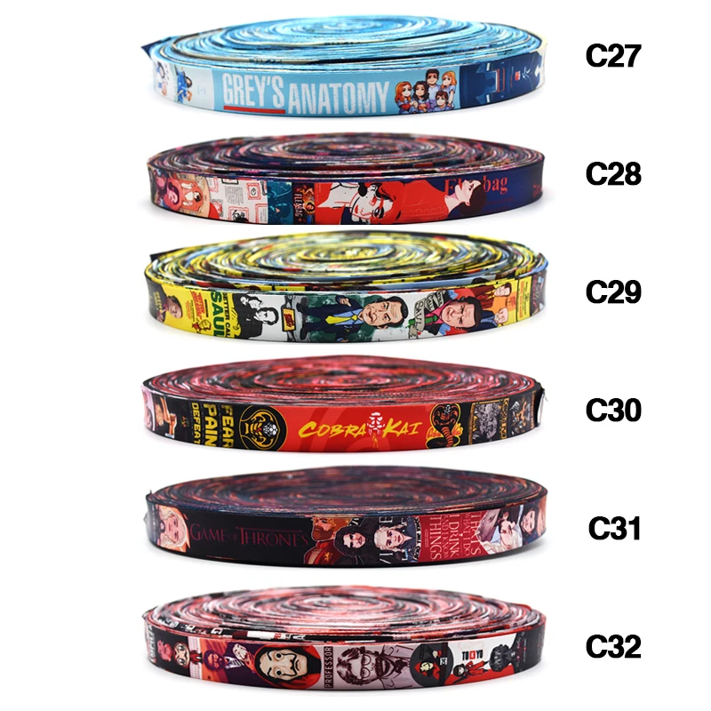 

110Yards/Roll Cartoon Multipurpose hang Rope Creative Hairband Ribbon Animation Personality Accessories Hair Accessories D263