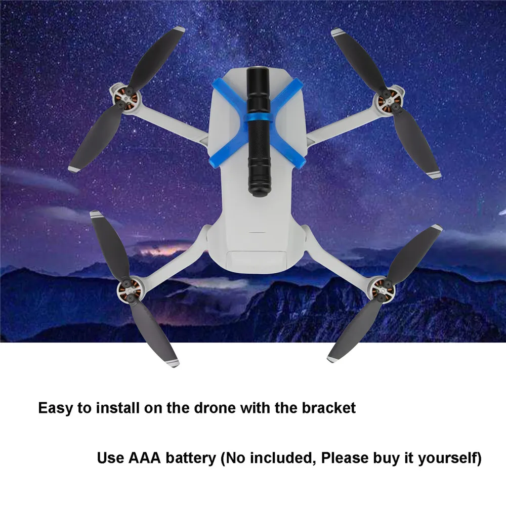 Promo Offer for  Professional LED Light Adjustable Night Flight Flashlight for DJI Mavic Mini Drone Accessories