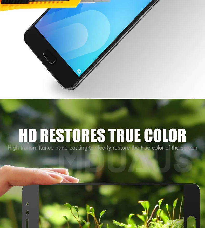 3 шт. 9D полное покрытие закаленное Стекло на Meizu M5 M5S M5C M6S M3 M6 Примечание M3S M6T Pro 6 7 Plus чехол с защитной пленкой для экрана