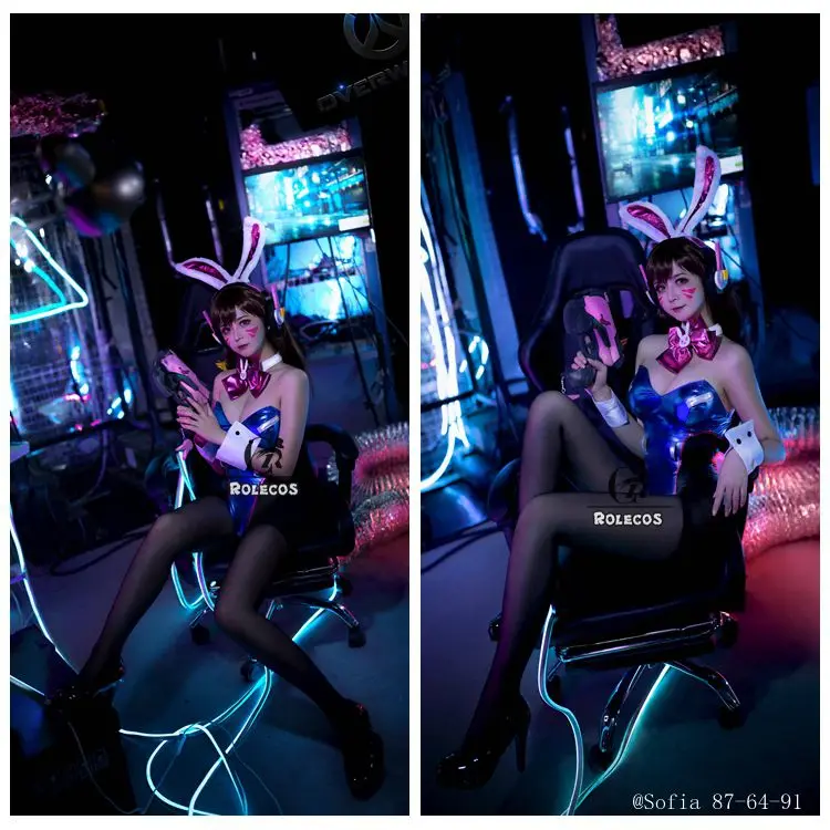 Rolecos Dva Cosplay Women Sexy Costume Song Hana Bunny Girl Cotume Game Ow Jumpsuit Romper Over Watch -Zentai shop online Hccb1e60e0712483295202fd295eb6c9bb.jpg