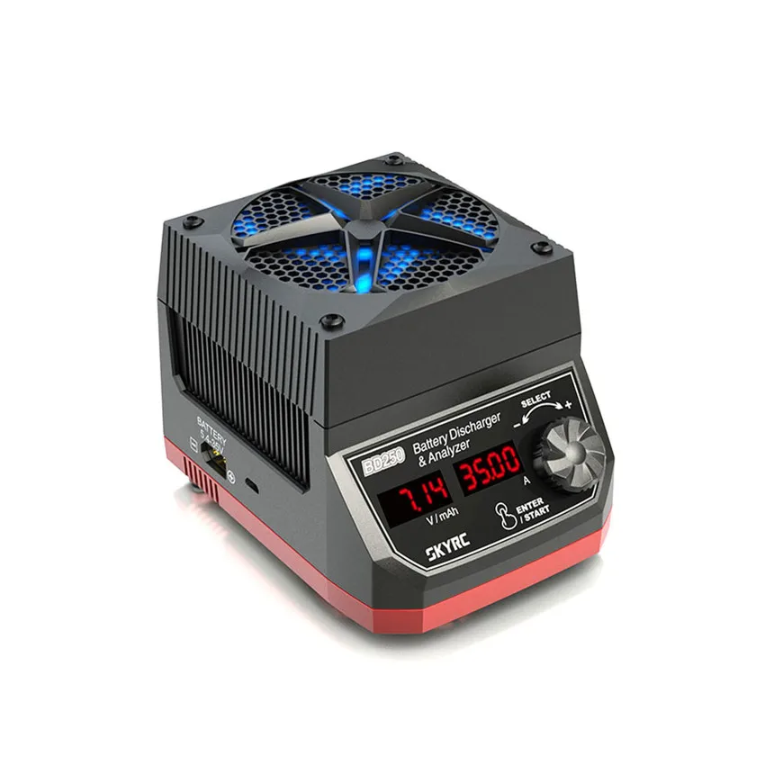 

SkyRc BD250 250W High Power Discharger Battery Discharger / Analyzer For 5.4v~35v All Battery Rc Model Drone / Racing Car Parts