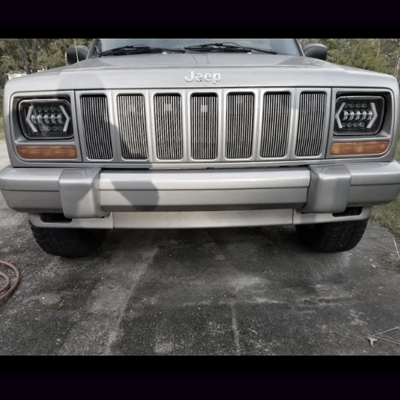 Фара головного света FADUIES 5x7 дюймов светодиодсветодиодный для грузовиков Jeep Wrangler