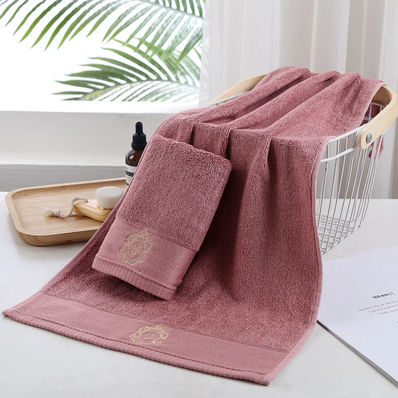 New Luxury Embroidery Adult Face Towels Bathroom 160x80cm Large Bath Cover Hotel For Home Blanket Decoration Terry Wedding Gift