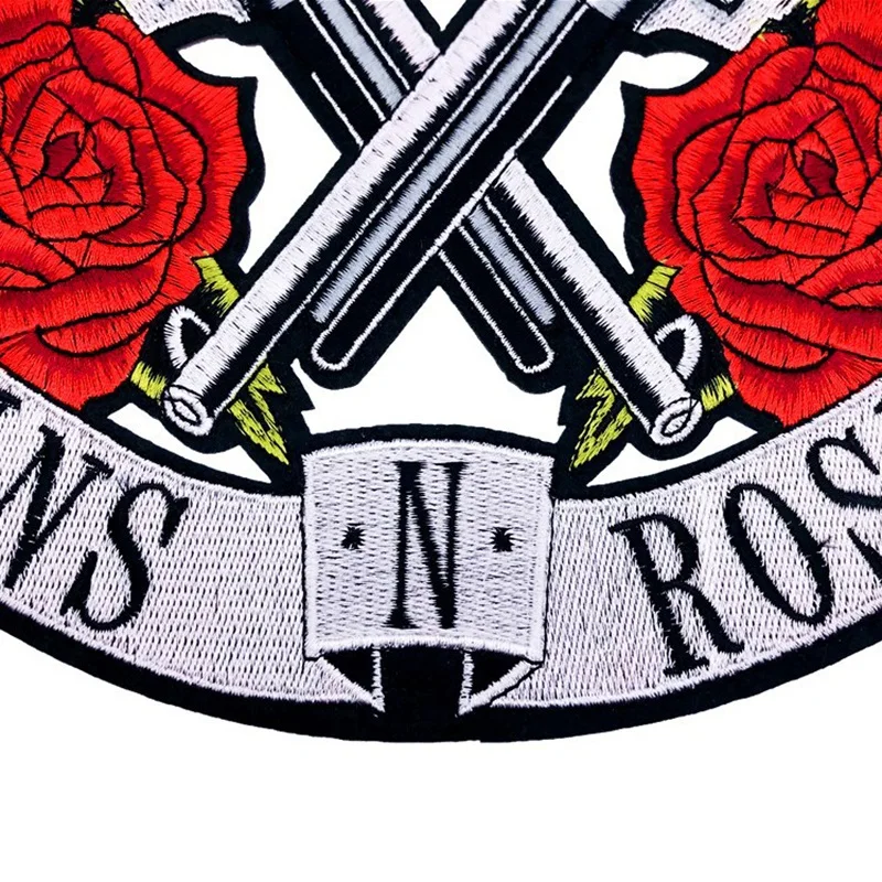 Guns N' Roses железа патч группа панк Pacth шить на вышитые патчи одежды наклейки для