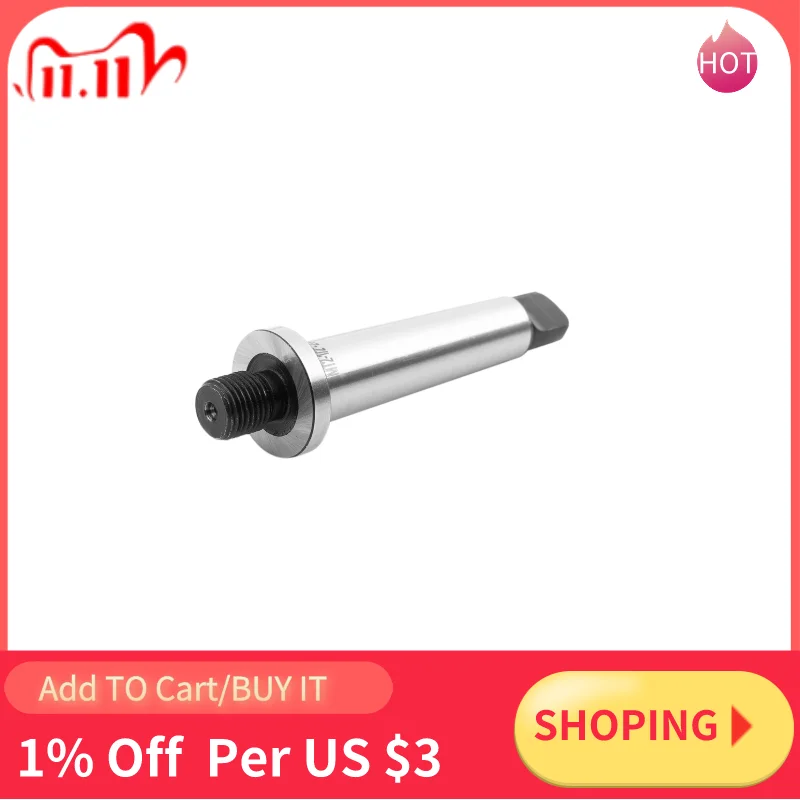 2Mt Shank to 1/2 inch -20 Threaded Drill Chuck Arbor Hardened Morse Taper Mt2 Adapter | Инструменты