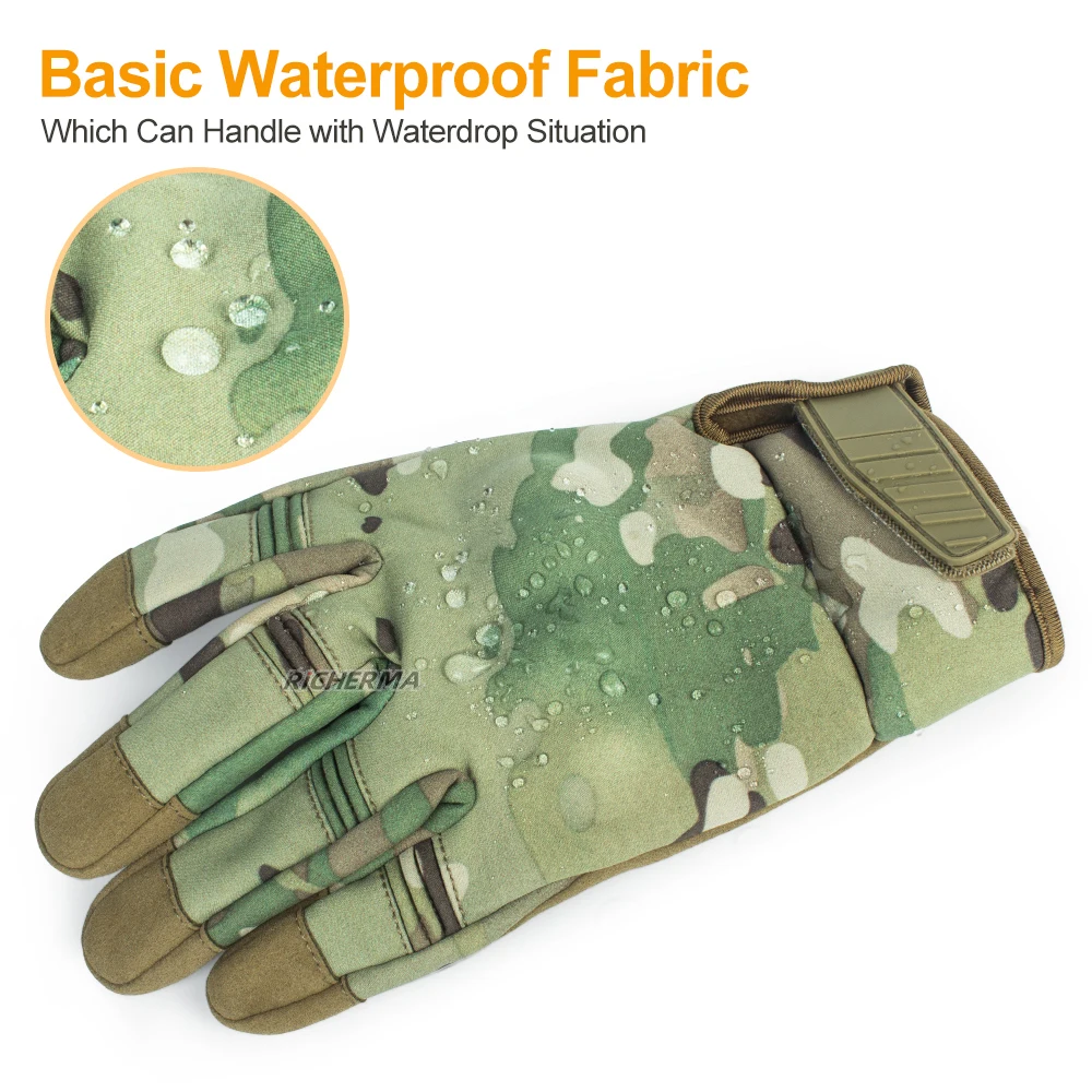 Летние мотоциклетные перчатки Жесткие защитные для скутера полный палец зима