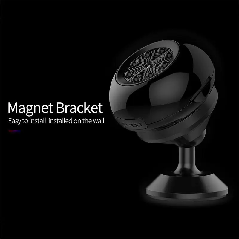 

DishyKooker Portable Magnetic HD 1080P Super Mini Camera Video Recorder with Motion Detection and Night Vision