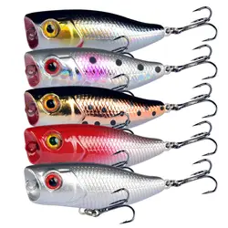 1PC Fishing Lure Floating Water Whopper Popper Lures 45cm/35g Fishing Baits Plastic Hard Bait Bionic Fake Bait pesca