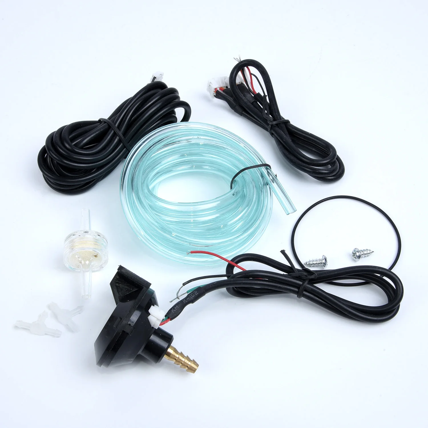 2.5 60mm Universal Car Digital LED Turbo Boost Vacuum Press Gauge Meter Up Red