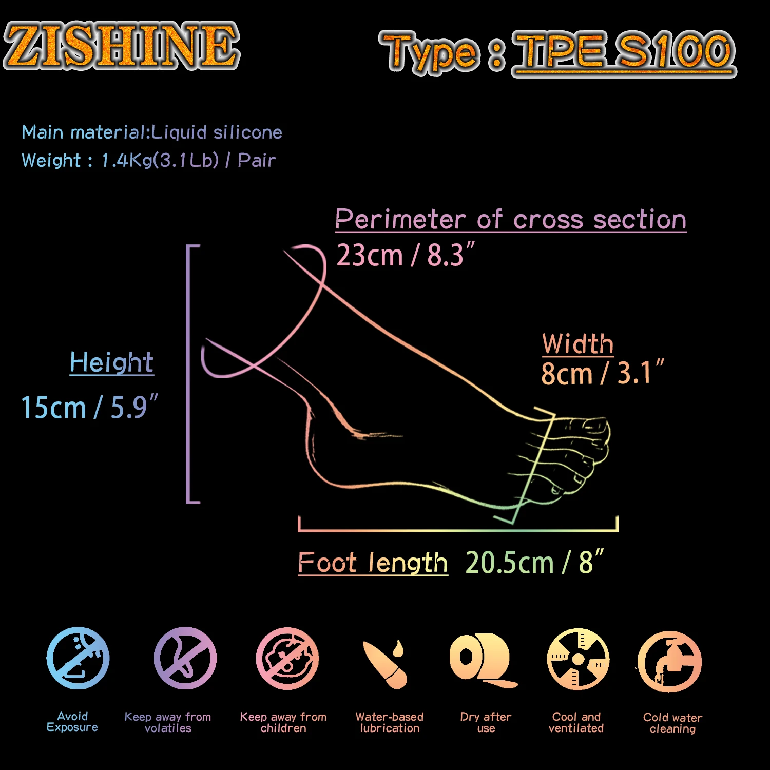 Juvenile Fat Male Silicone Foot Model High Simulation Rubber Men's Feet Mold For Shoes Socks Display Shooting Props TPE S100