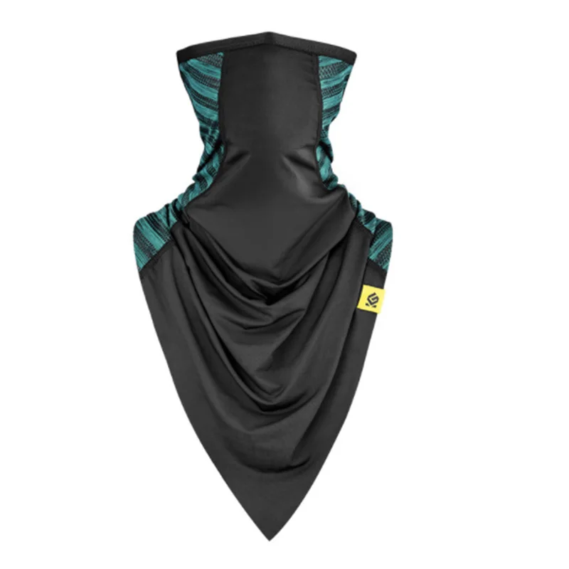 Cooling Feeling Face Mask Cover Headscarf Breathable Sun Protection Sweat Absorb