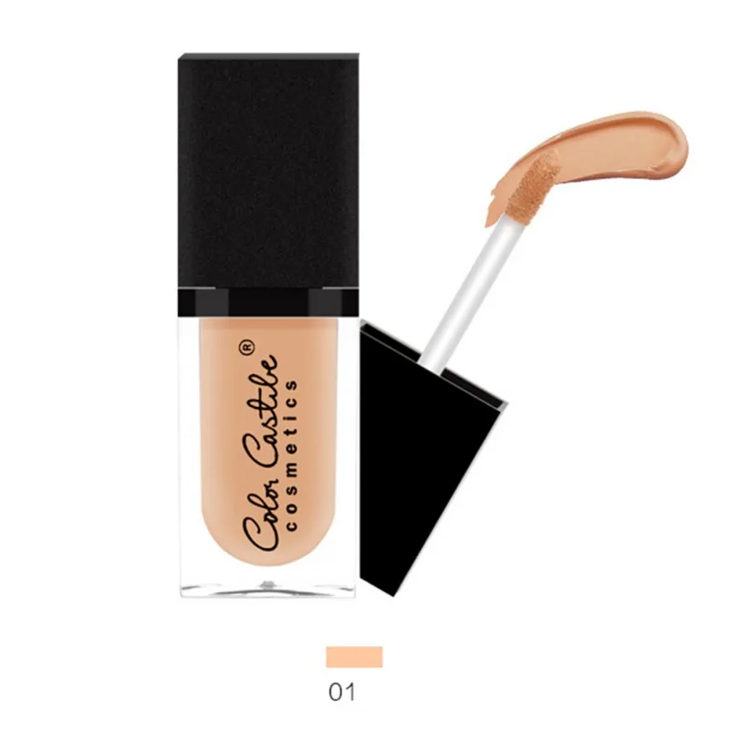 Make Up6 цвета консилер покрытие цвет кожи стойкий Водонепроницаемый Жидкий корректор, тональный крем для лица крем макияж Новинка