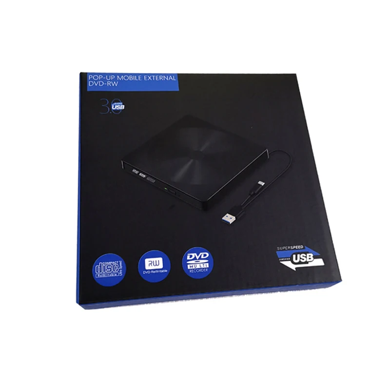 USB 3 0 Тип оптический привод внешний DVD диск для ПК ноутбук Настольный Mac Windows 7/8.1/10