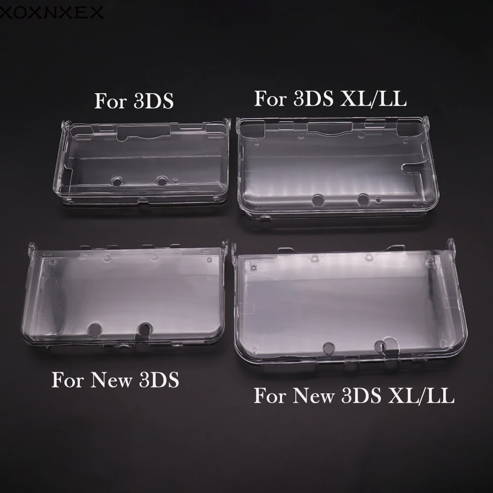 

20pcs In Bulk Plastic Clear Crystal Protective Hard Shell Skin Case Cover For Nintendo 3DS / New 3DS / New 3DS XL LL Console