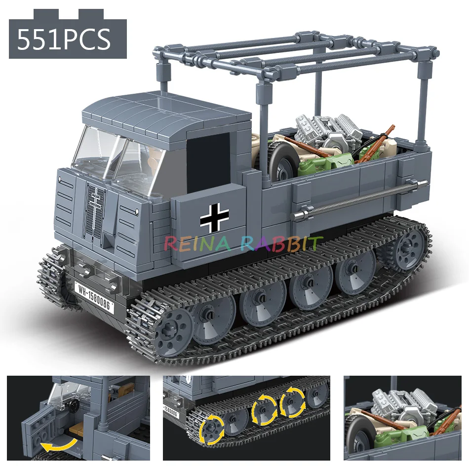 lego ww2 truck