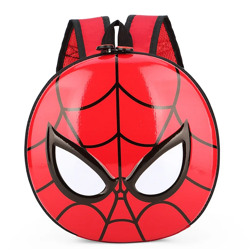 

2020 creative cute children's spiderman cartoon eggshell school bag hard shell backpack custom logo